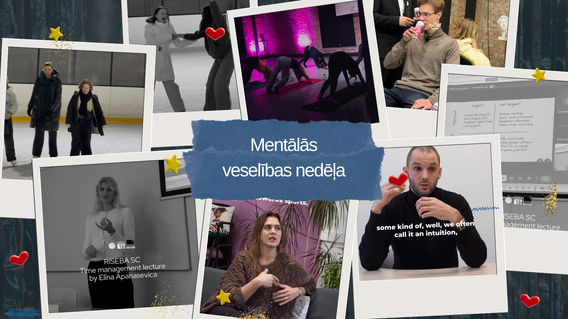 Mentālās veselības nedēļa augstskolā RISEBA