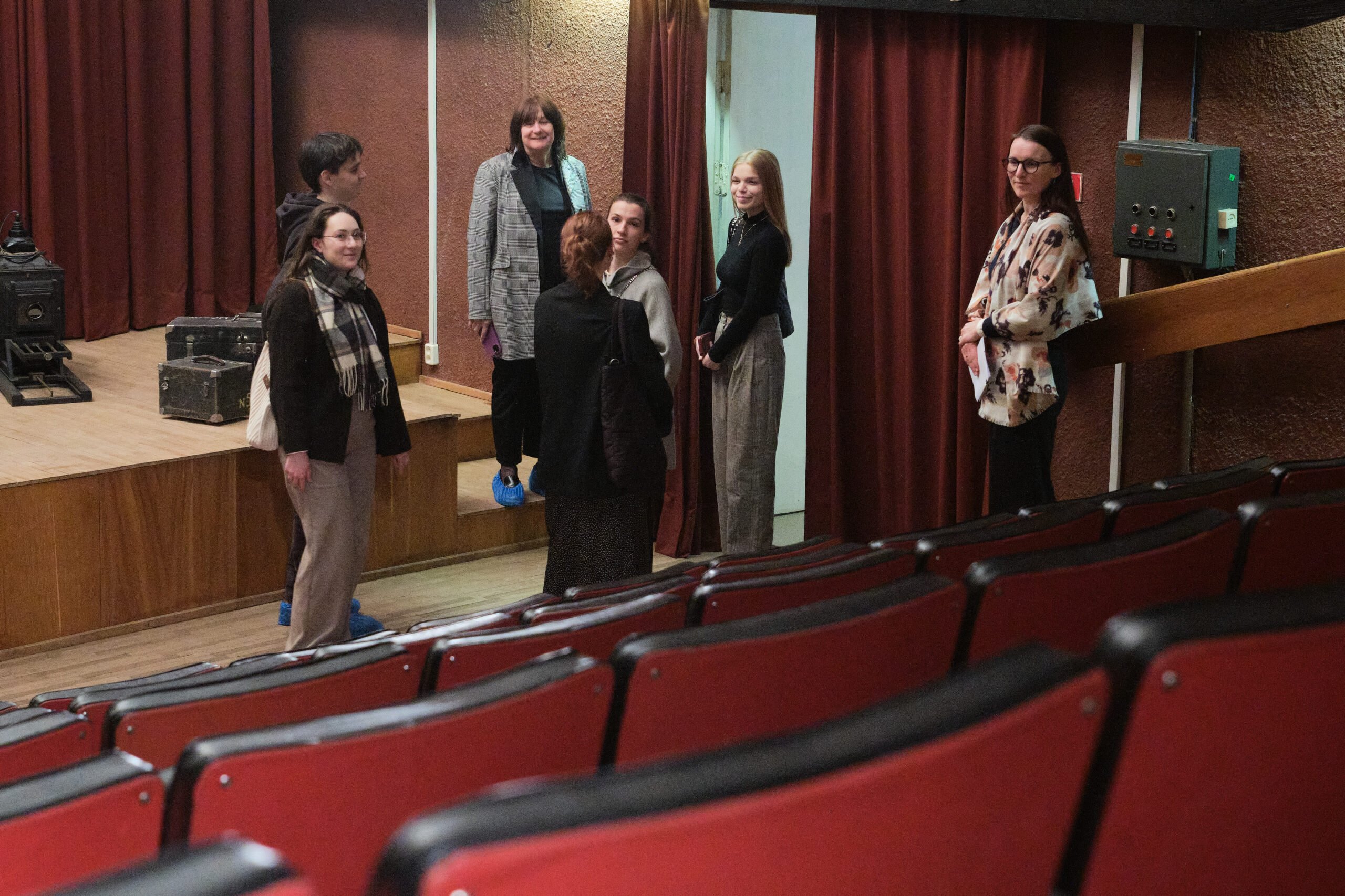  Audiovisual and Media Arts Students Visit the Cinema Archive