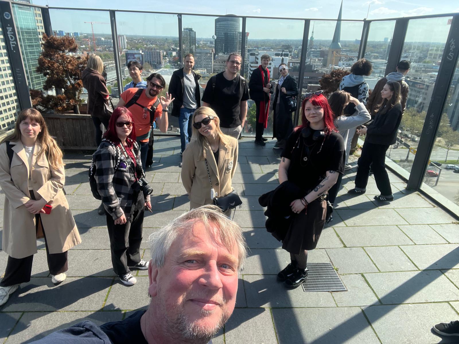 RISEBA arhitektūras studenti studiju praksē Dortmundē