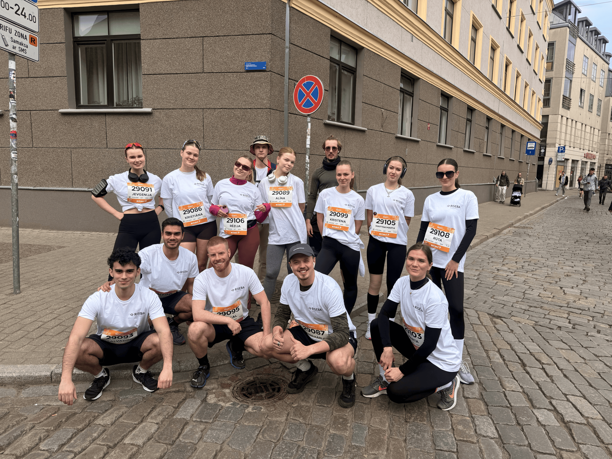 RISEBA students took part in the 6 km race at the Rimi Riga Marathon with great energy and excellent team spirit!