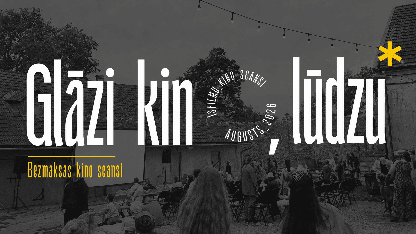 RISEBA studentu īsfilmas būs skatāmas brīvdabas festivālā “… glāzi kino, lūdzu!”