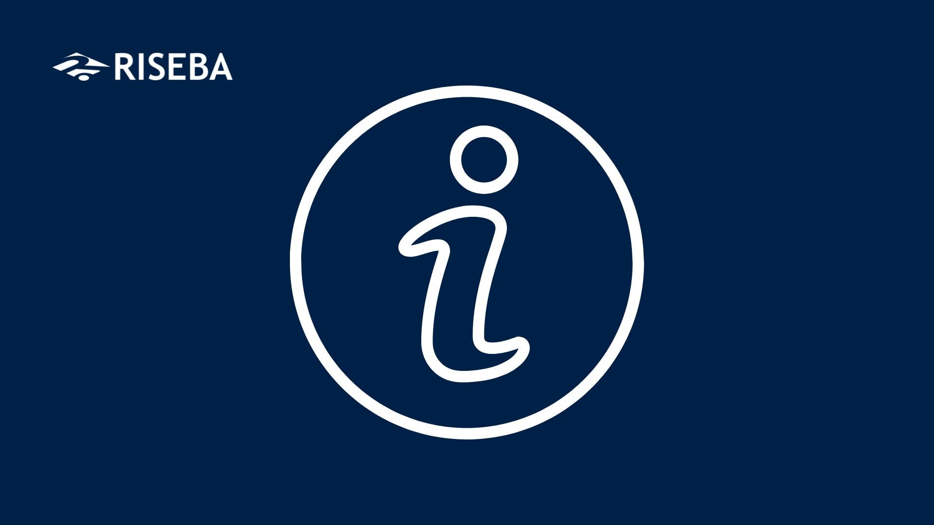 Informācija par RISEBA izglītības iestādes numura izmaiņām