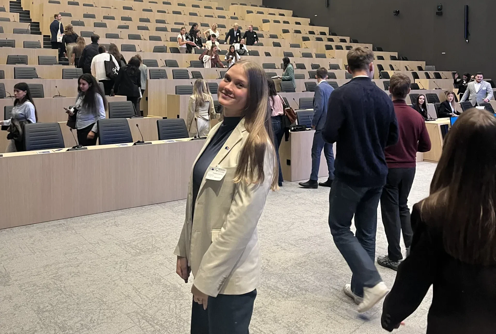 RISEBA studente Kristiāna Avotiņa kļūst par EU Careers studentu vēstnesi